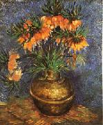 Vincent Van Gogh Imperial Crown Fritillaria in a Copper Vase China oil painting reproduction